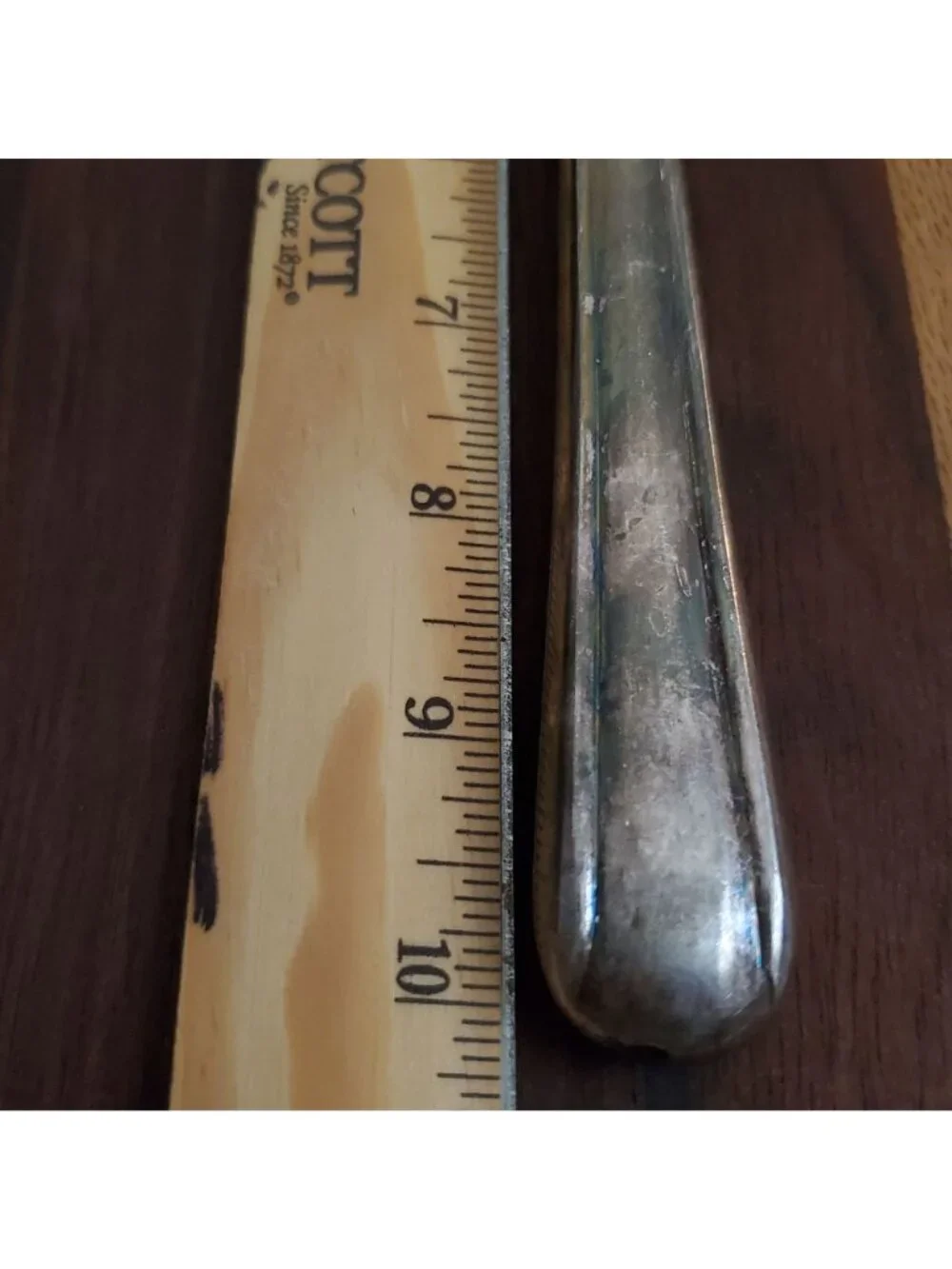 EUC Vtg Sheffield England Serving Meat Fork 2-Prong Classic Stainless Tableware